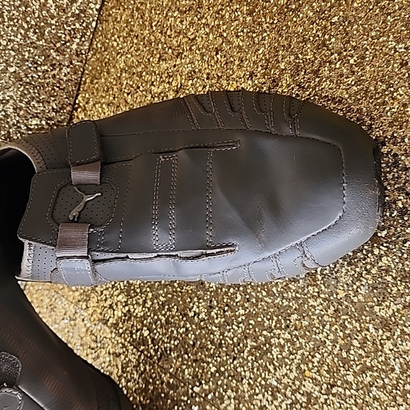 Puma Vedano V Sneakers Mens 11 Gray Leather Slip On Casual ,Pre-owned - Picture 2 of 13